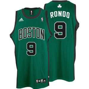  Rajon Rondo Jersey adidas Green Swingman #9 Boston 