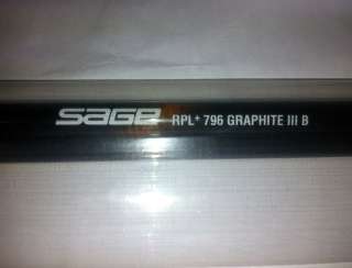 Sage 796RPL+ Rod Blank  