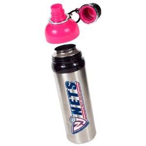  Sports NBA NETS 24oz Colored Stainless Steel Water Bottle 