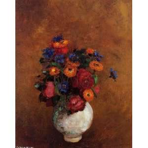  Hand Made Oil Reproduction   Odilon Redon   24 x 30 inches 