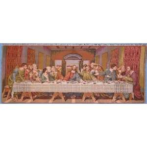  Italian The Last Supper Religious Tapestry