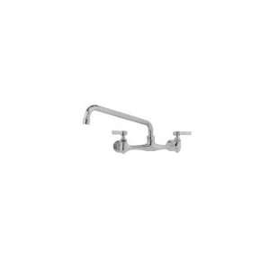     Faucet, Splash Mounted, 16 in Spout, 8 in Center