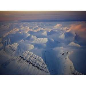  West Spitsbergen, Svalbard from 15,000 Feet Photographic 