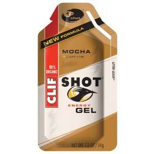  Clif Shot Gel Mocha, 1.2 Ounce Packets, 24 Count Health 