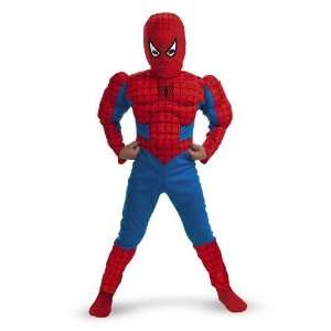    Spiderman Costume, Boys Husky Size (10.5   12.5) Toys & Games