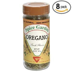 Spice Garden Oregano, .63 Ounce Jar (Pack of 8)  Grocery 