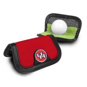 Houston Cougars Pocket Golf Ball Cleaner and Ball Marker