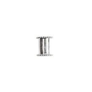  Nunn Design Sterling Silver (plated) Channel 13x11mm Beads 