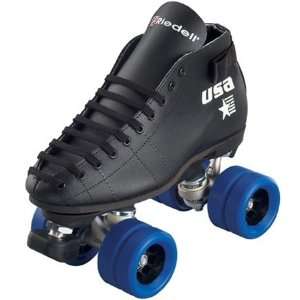 Riedell 122 HELL CAT Quad Speed Skates Return Deal size 6   Size 11 