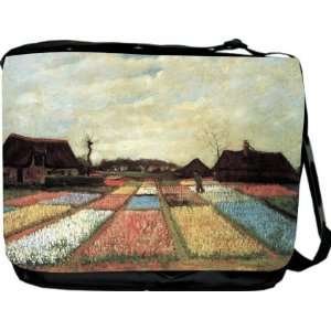  Rikki KnightTM Van Gogh Art Bulb Fields Messenger Bag   Book 
