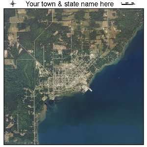   Aerial Photography Map of Washburn, Wisconsin 2010 WI 
