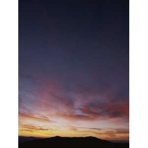  Twilight Sky over Roan Mountain State Park Stretched 