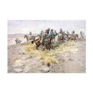  Charles Russell   Cowboys Giclee