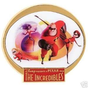   Disney Incredibles Comemorative Movie Collectors Pin 