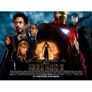  Iron Man 2 Poster Half Sheet 22x28 Robert Downey Jr 