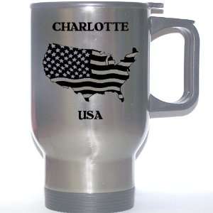  US Flag   Charlotte, North Carolina (NC) Stainless Steel 
