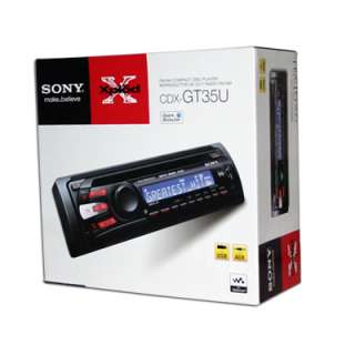 Sony CDX GT35U Car Radio CD//USB Stereo Player NEW 027242816602 