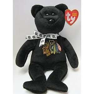  TY Beanie Baby   STANLEY the Bear (BLACK) (Chicago 