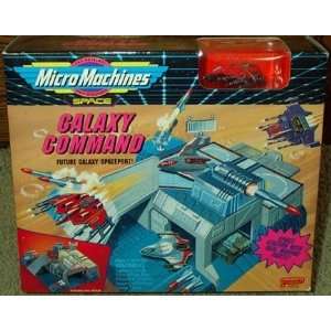  Galaxy Command Spaceport Micro Machines Playset Toys 
