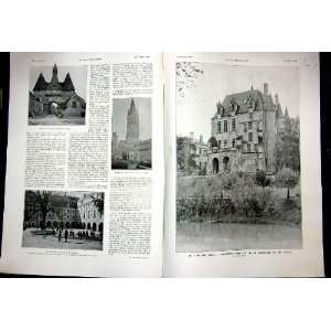  Chauvigny Catle Raoul Chateauroux French Print 1937