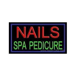  Nails Spa Pedicure Outdoor Neon Sign 20 x 37