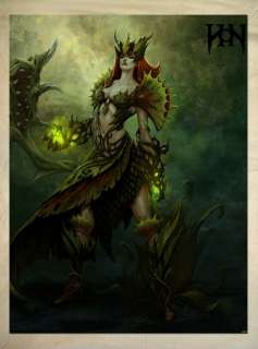 AB441 Heroes Of Newerth Legion Nymphora Game POSTER  