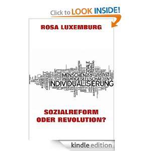 Sozialreform oder Revolution? (Kommentierte Ausgabe) (German Edition 