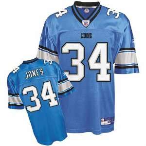  Kevin Jones #34 Detroit Lions Youth NFL Replica Player 
