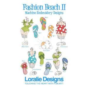  Fashion Beach 2 by Loralie Designs Embroidery Designs on a 