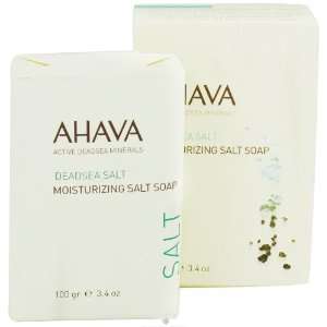  AHAVA   DeadSea Salt Moisturizing Salt Bar Soap   3.4 oz 