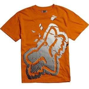  Fox Racing Youth Roswell T Shirt   Youth Small/Orange 