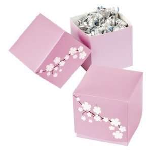Cherry Blossom Gift Boxes   Party Favor & Goody Bags & Paper Goody 