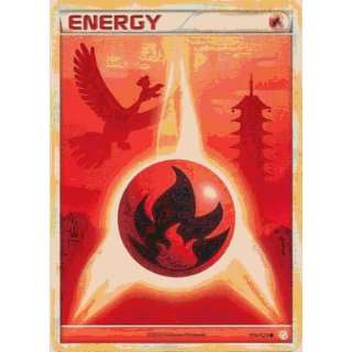   & Soulsilver Single Card Fire Energy #116 Common [Toy] Toys & Games
