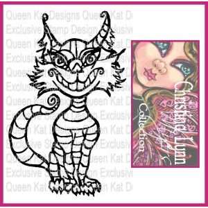  Cheshire Cat Unmounted Rubber Stamp 