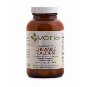  Veria   Chewable Calcium (60 Vegetarian Tablets) Health 