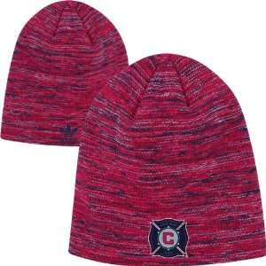 Chicago Fire adidas Jacquard Pattern Knit Hat