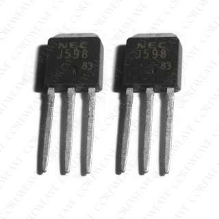LOT OF (2) 2SJ598 Power MOSFET NEC J598 Transistor  