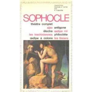  Theatre complet Sophocle Books
