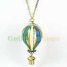   Stylish Fly Dearm Colorful Fire Balloon Necklace Coat Chain JE017