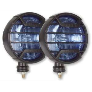  Off Road Pair Black 100 watt Blue HID w/ Stoneguard 