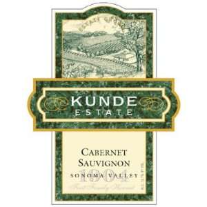  2008 Kunde Estate Sonoma Cabernet 750ml Grocery & Gourmet 