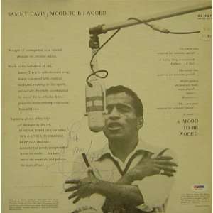 Autographed Sammy Davis Jr. PSA/DNA Signed Record Album 