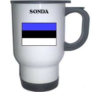  Estonia   SONDA White Stainless Steel Mug Everything 