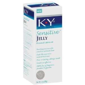  KY Personal Lubricant Jelly Sensitive Formula 3oz (2 Pack 