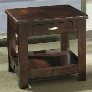  Somerton Serenity End Table in Brown Furniture & Decor