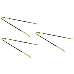  Spring Grip Ring Holding Tweezers 6 1/2 3Pcs