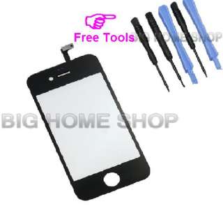   Touch Screen Digitizer Glass Lens for Apple iPhone 4G+Tools  