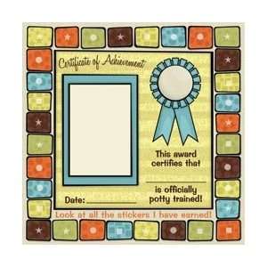   Paper 12X12 Potty Certificate; 25 Items/Order Arts, Crafts & Sewing