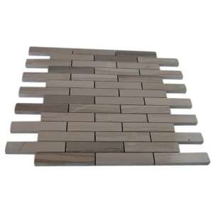   Athens Grey 3/4X4 Tiles Big Brick 1/4 Sheet Sample