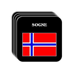  Norway   SOGNE Set of 4 Mini Mousepad Coasters 